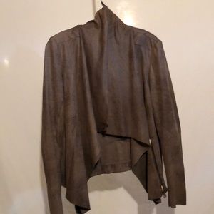 Zara Faux Suede Jacket